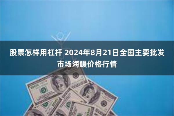 股票怎样用杠杆 2024年8月21日全国主要批发市场海鳗价格行情